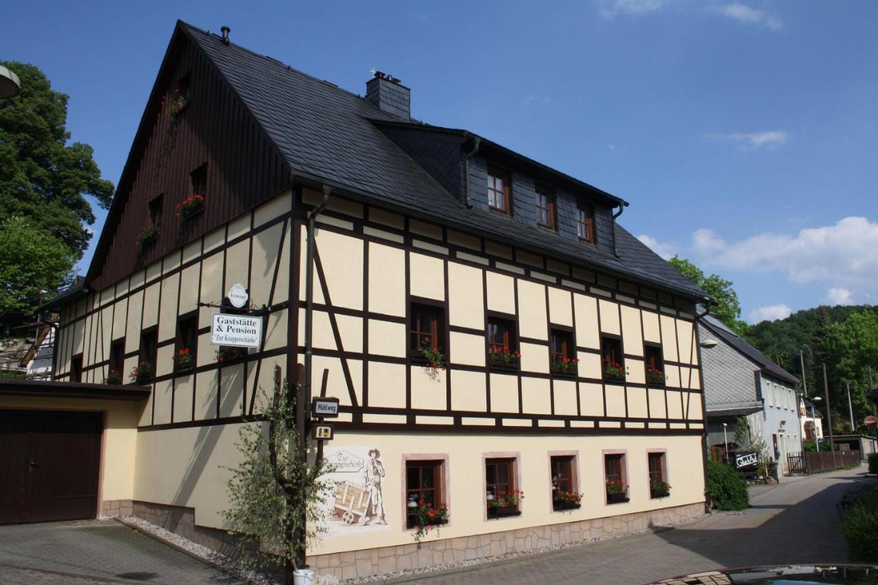 Doppelzimmer-In-Wiesa Thermalbad Wiesenbad エクステリア 写真